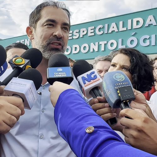 Senador Canedo inaugura centro de especialidades e reabilitação após quinze anos