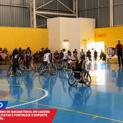 Campeonato Goiano de Basquetebol em Cadeira de Rodas Fortalece Esporte Inclusivo em Goiás