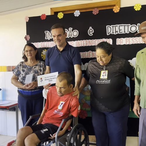 Pestalozzi de Senador Canedo homenageia Wilson Ferreira Maia, inspiração da instituição em Senador Canedo