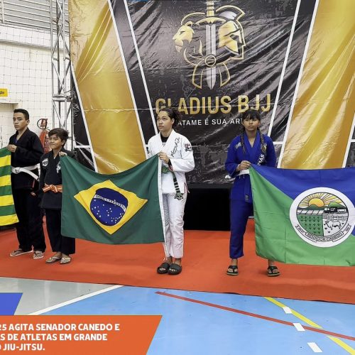 Campeonato Gladius BJJ 2025 reúne centenas de atletas em Senador Canedo