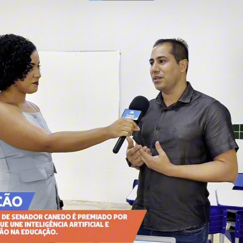 Professor de Senador Canedo recebe prêmio da SBPC por estudo sobre IA