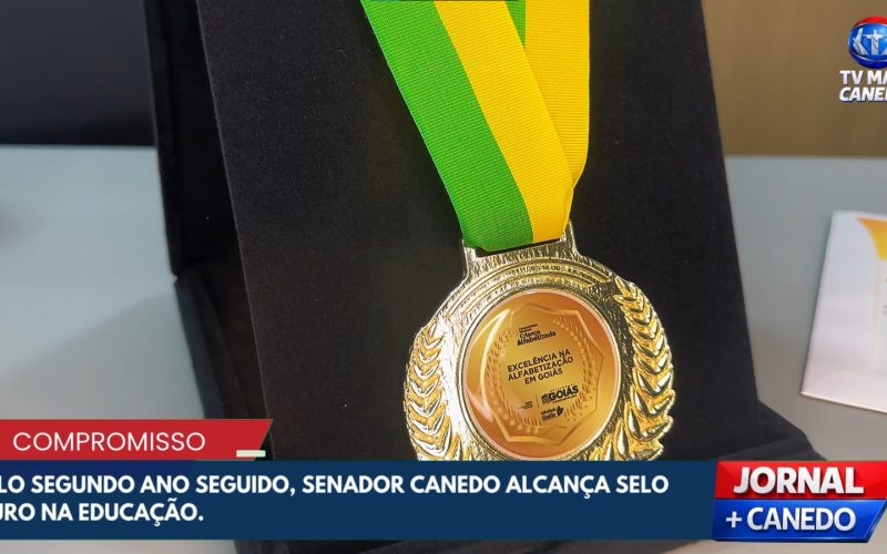 Senador Canedo conquista Selo Ouro do MEC na alfabetização pelo segundo ano