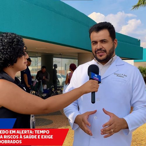 Senador Canedo em Alerta com a Seca e Riscos à Saúde