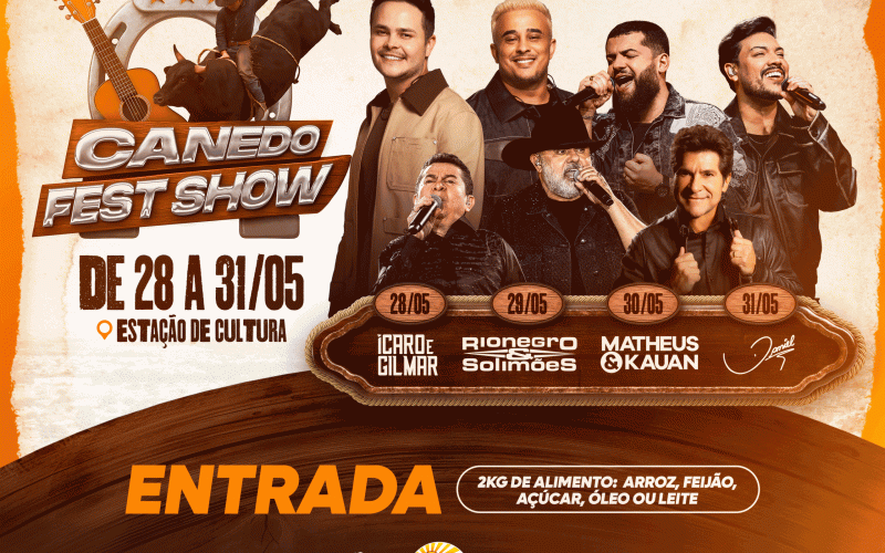 Prefeitura divulga habilitados para sorteio de espaços do Canedo Fest Show 2026
