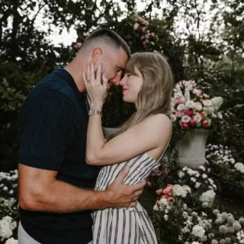 Taylor Swift anuncia noivado com Travis Kelce e revela novo álbum