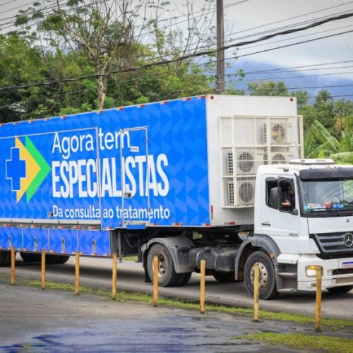 Ministério da Saúde lança carreta de saúde da mulher em Teresina de Goiás