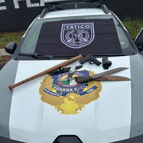 GCM prende motorista por ameaça durante discussão em área industrial de Senador Canedo