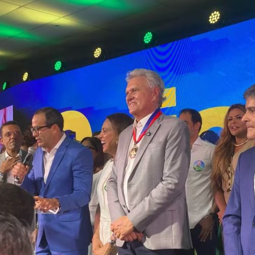 Caiado lança pré-candidatura à presidência em meio a divisões internas no União Brasil